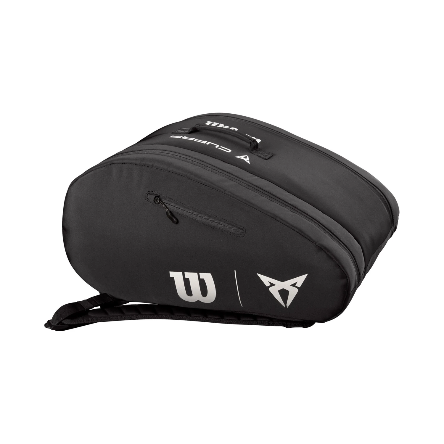 Wilson Cupra Padel Racket Bag - Black, Silver - Image 3