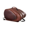 Wilson Leather Padel Racket Bag - Brown