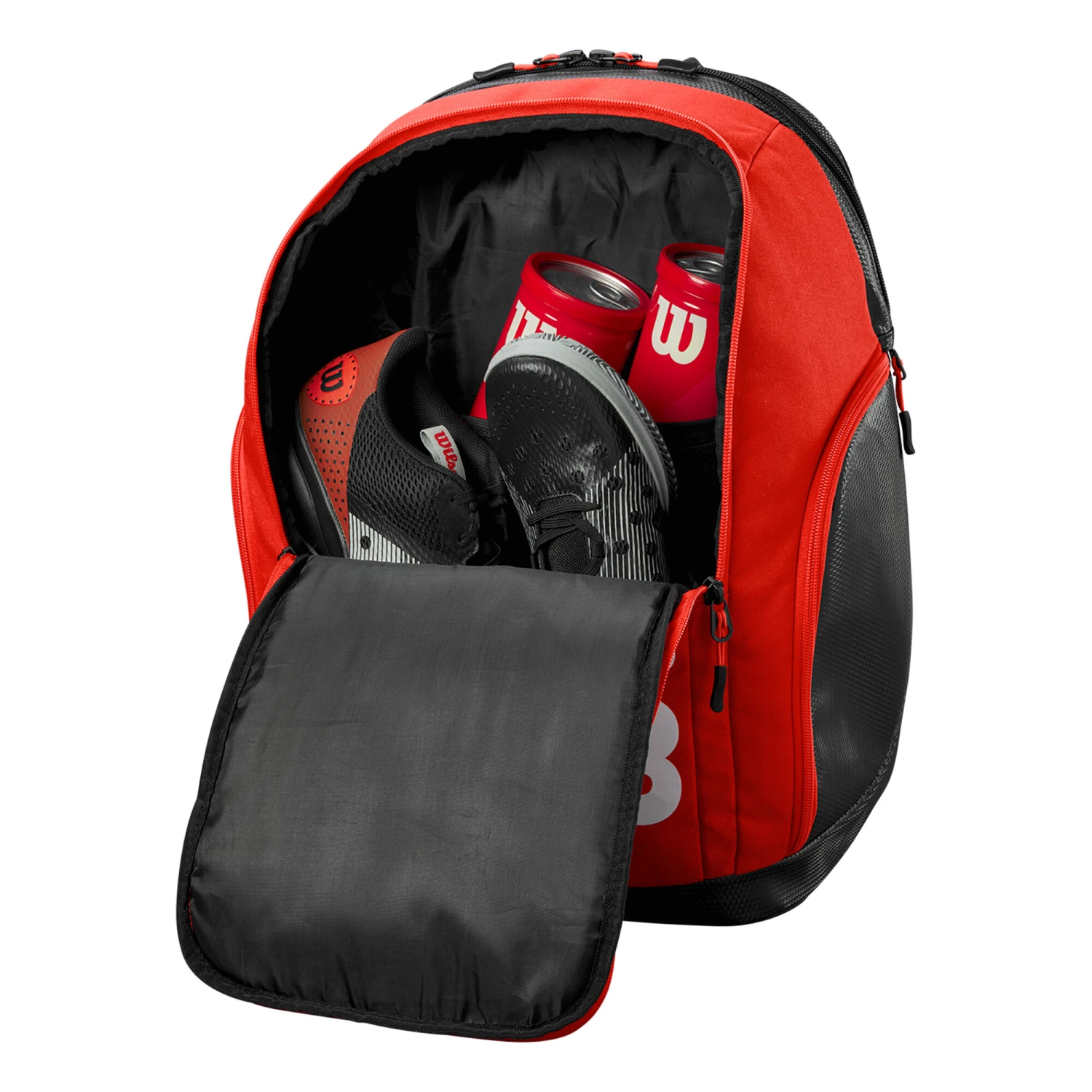 Wilson Tour Red Padel Backpack - Red - Image 2