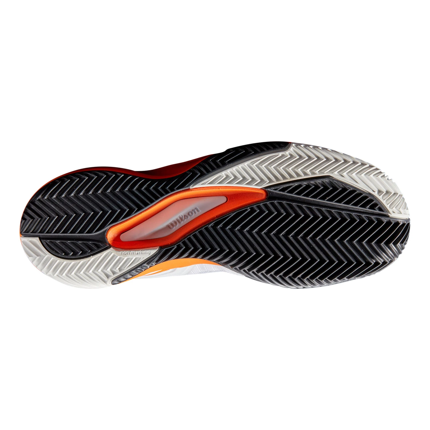 Wilson Rush Pro 3.5 Clay Paris Clay Court Shoe Women - White, Orange - Image 5