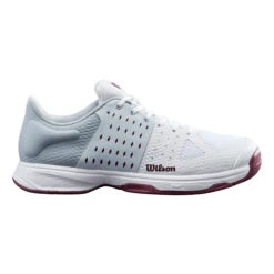 Wilson Kaos Komp All Court Shoe Women - White, Light Blue