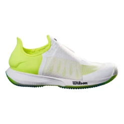 Wilson Kaos Mirage All Court Shoe Men - White, Neon Yellow