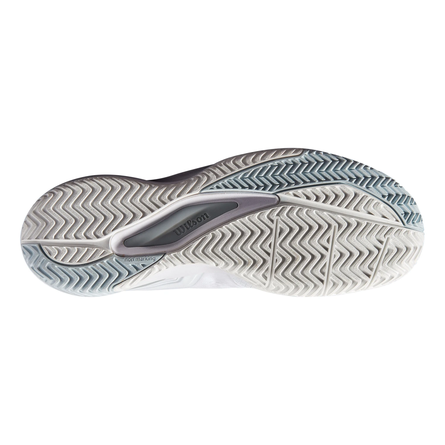 Wilson Rush Pro 3.5 All Court Shoe Men - White, Light Blue - Image 5