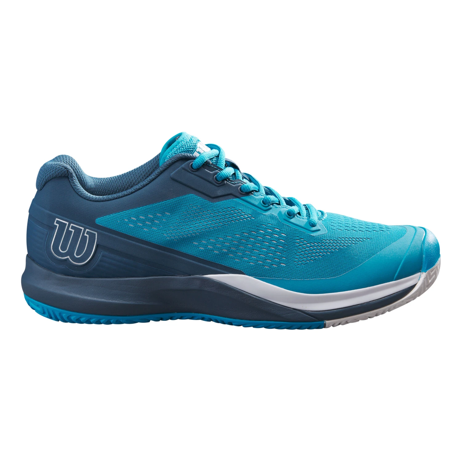 Wilson Rush Pro 3.5 All Court Shoe Men - Turquoise, Dark Blue