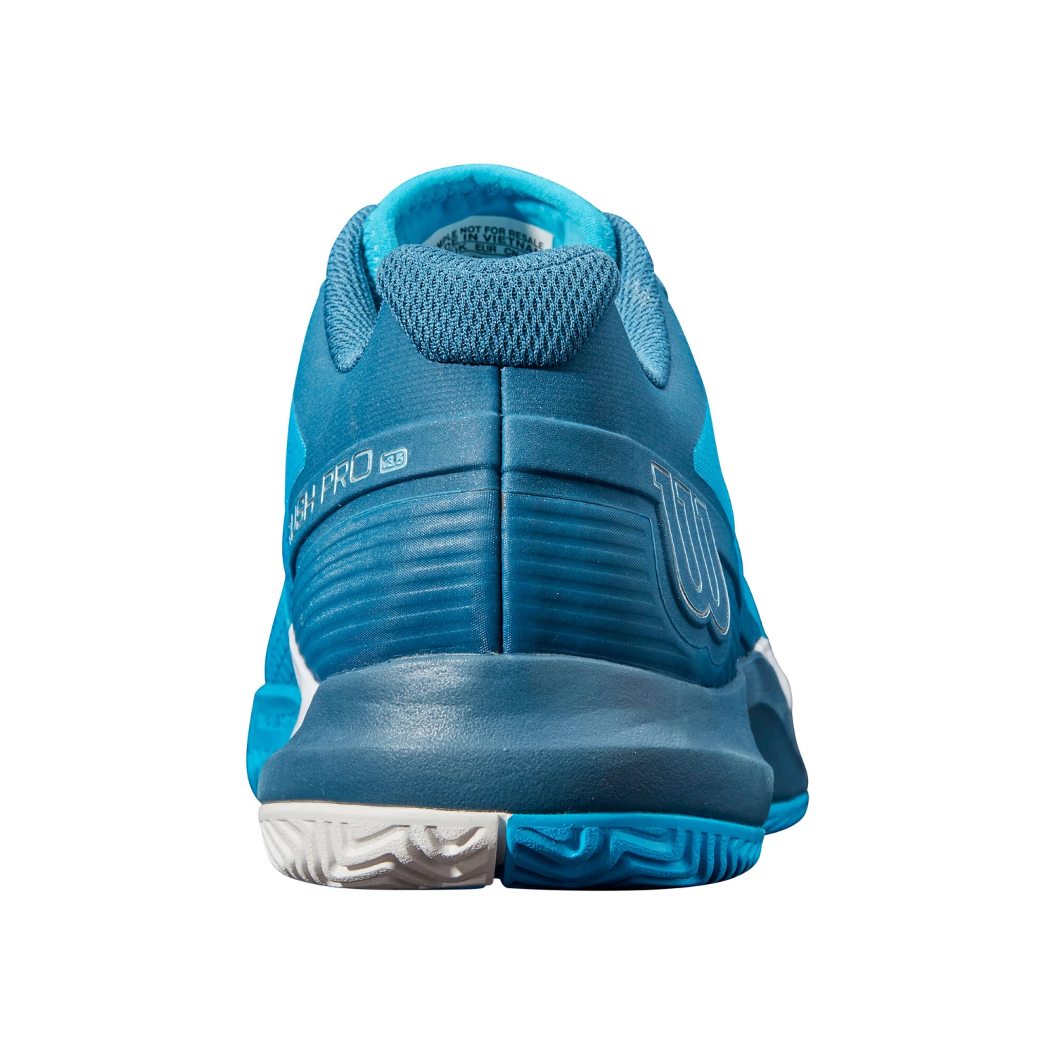 Wilson Rush Pro 3.5 All Court Shoe Men - Turquoise, Dark Blue - Image 6
