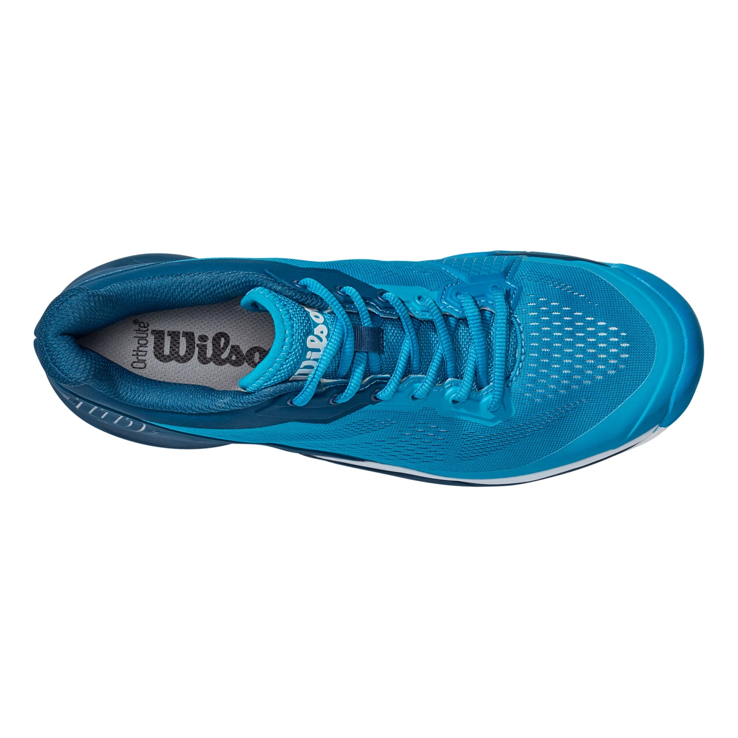 Wilson Rush Pro 3.5 All Court Shoe Men - Turquoise, Dark Blue - Image 3