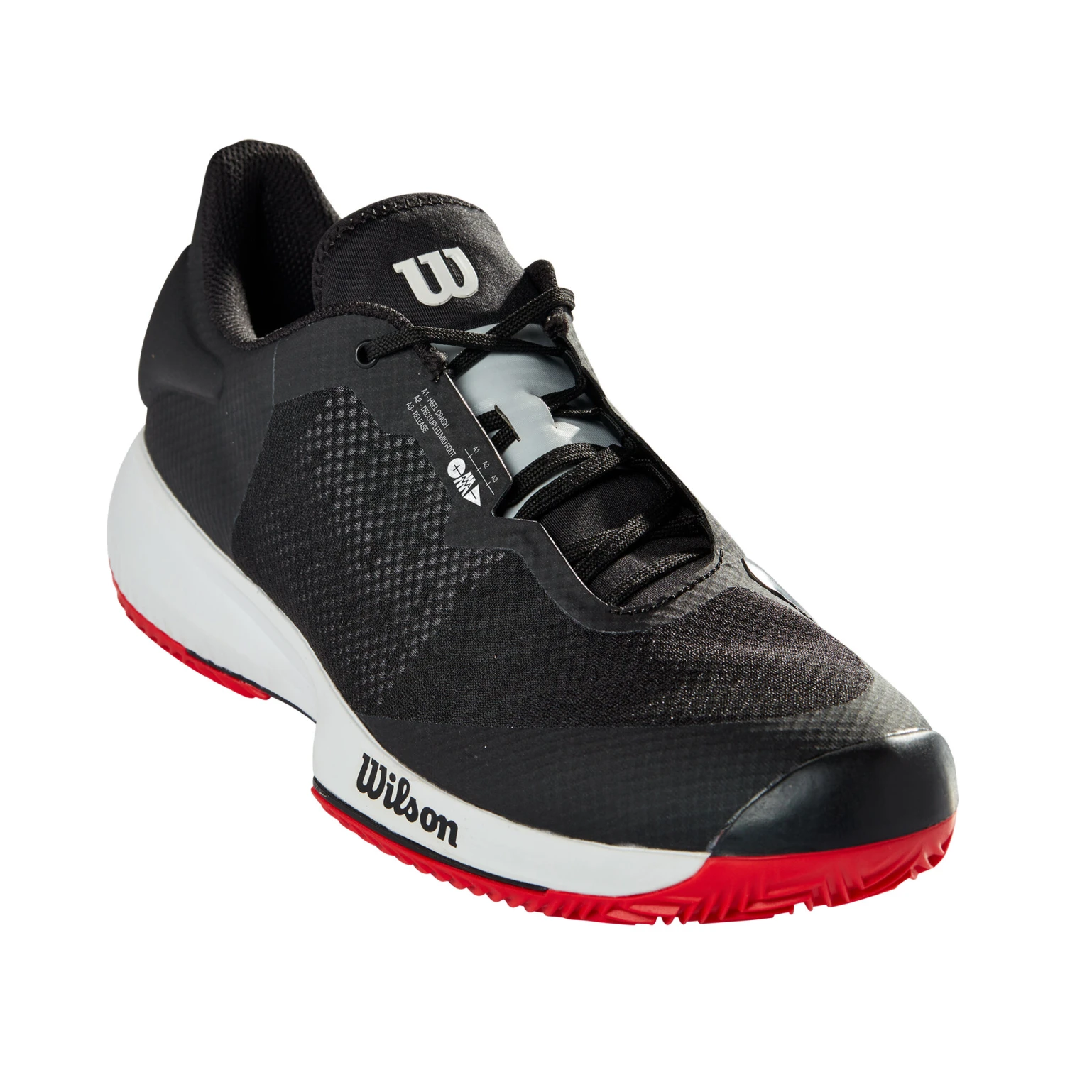 Wilson Kaos Swift Clay Court Shoe Men - Black, White - Image 4