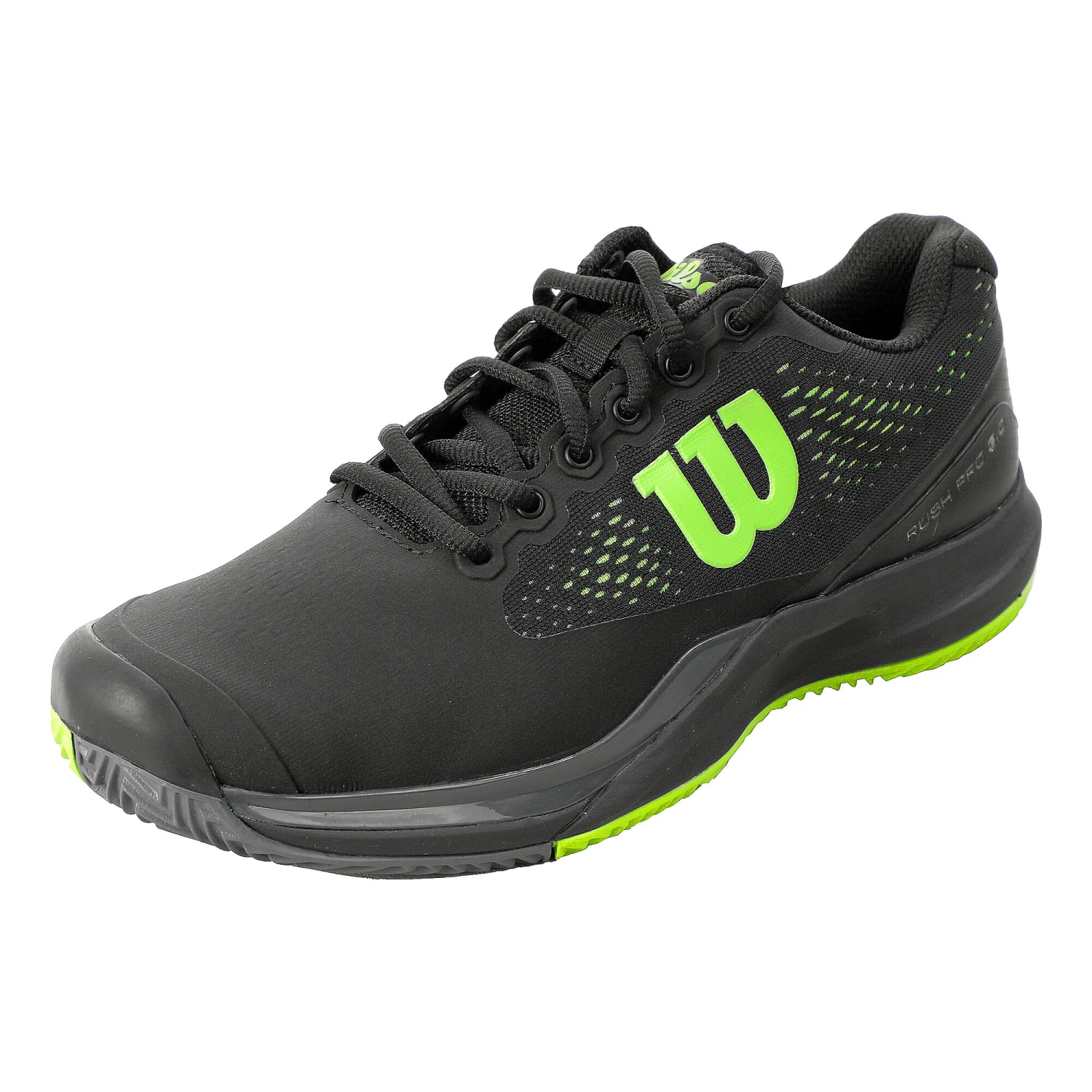 Wilson Rush Pro 3.0 Blade Clay Court Shoe Special Edition Men - Black, Neon Green - Image 4