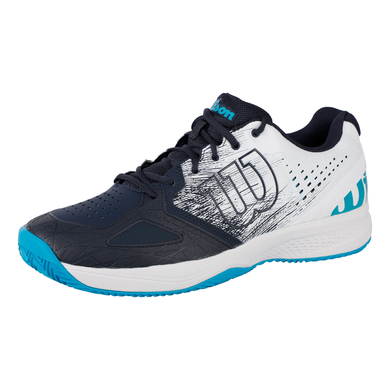 Wilson Kaos Comp 2.0 CC Ultra Clay Court Shoe Special Edition Men - White, Dark Blue - Image 4