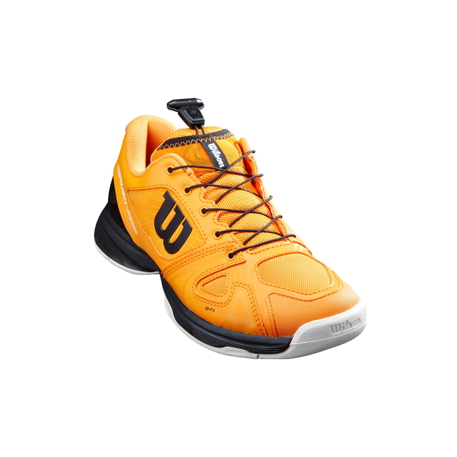 Wilson Kaos Pro QL All Court Shoe Kids - Orange, Black - Image 2