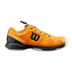 Wilson Kaos Pro QL All Court Shoe Kids - Orange, Black