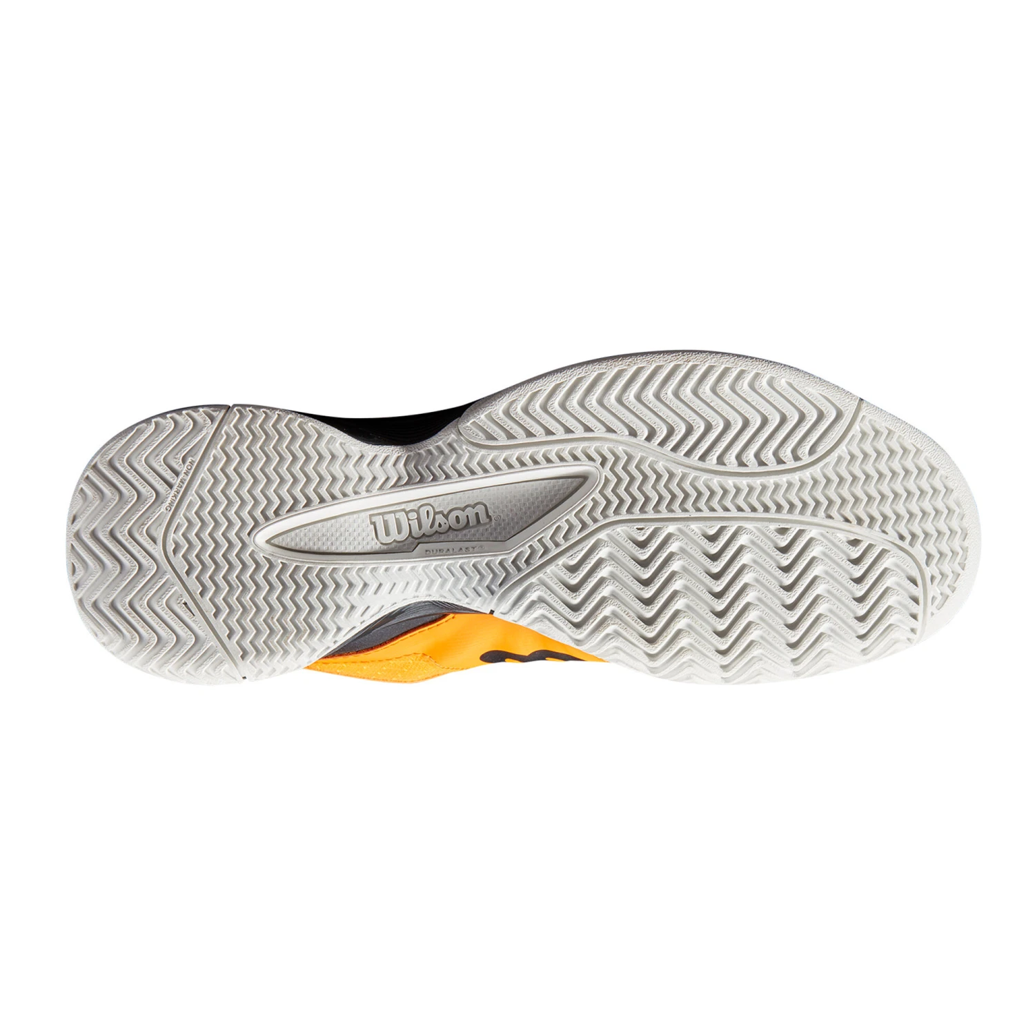 Wilson Kaos Pro QL All Court Shoe Kids - Orange, Black - Image 3