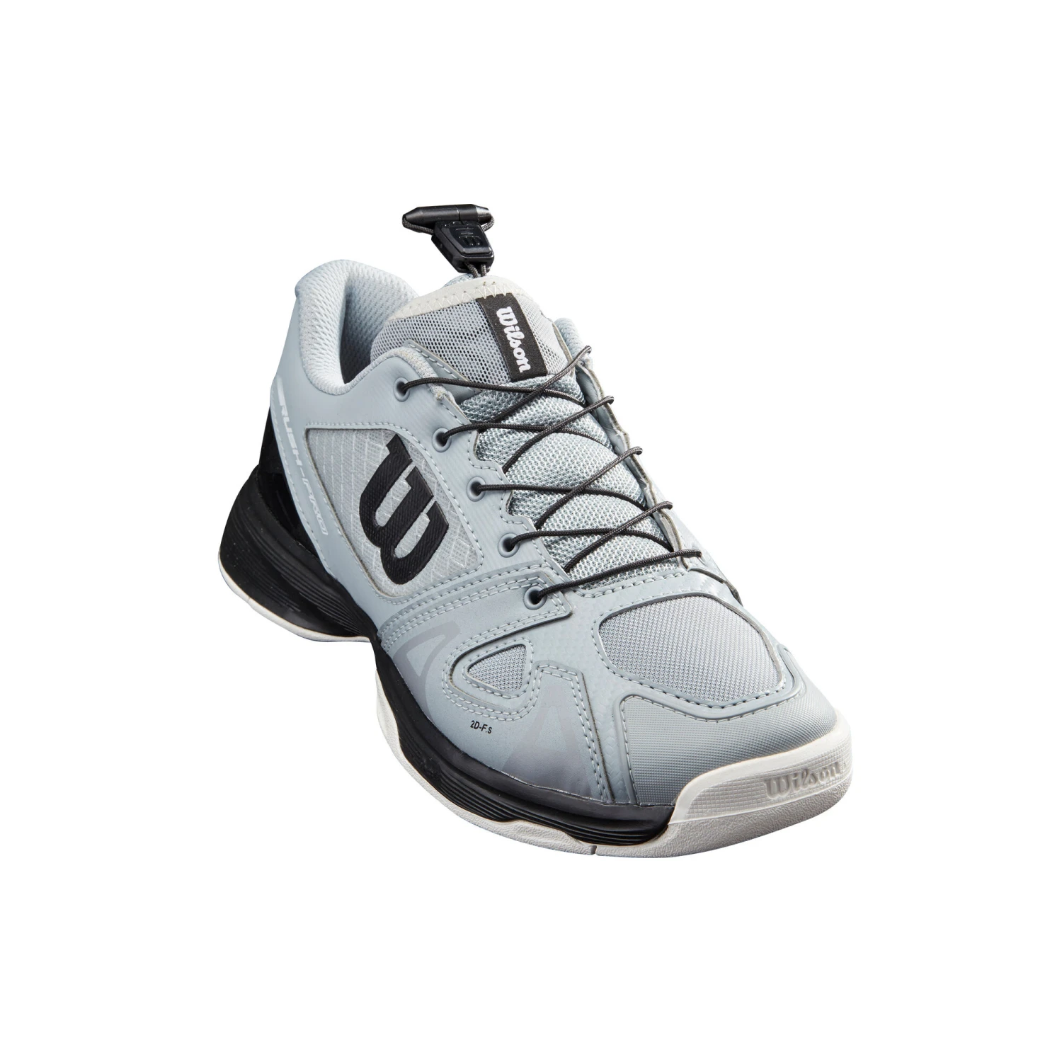 Wilson Kaos Pro QL All Court Shoe Kids - Grey, Black - Image 2