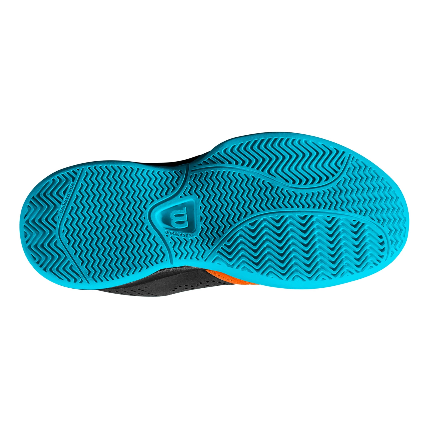 Wilson Kaos Bela Padel Shoe Kids - Orange, Turquoise - Image 2