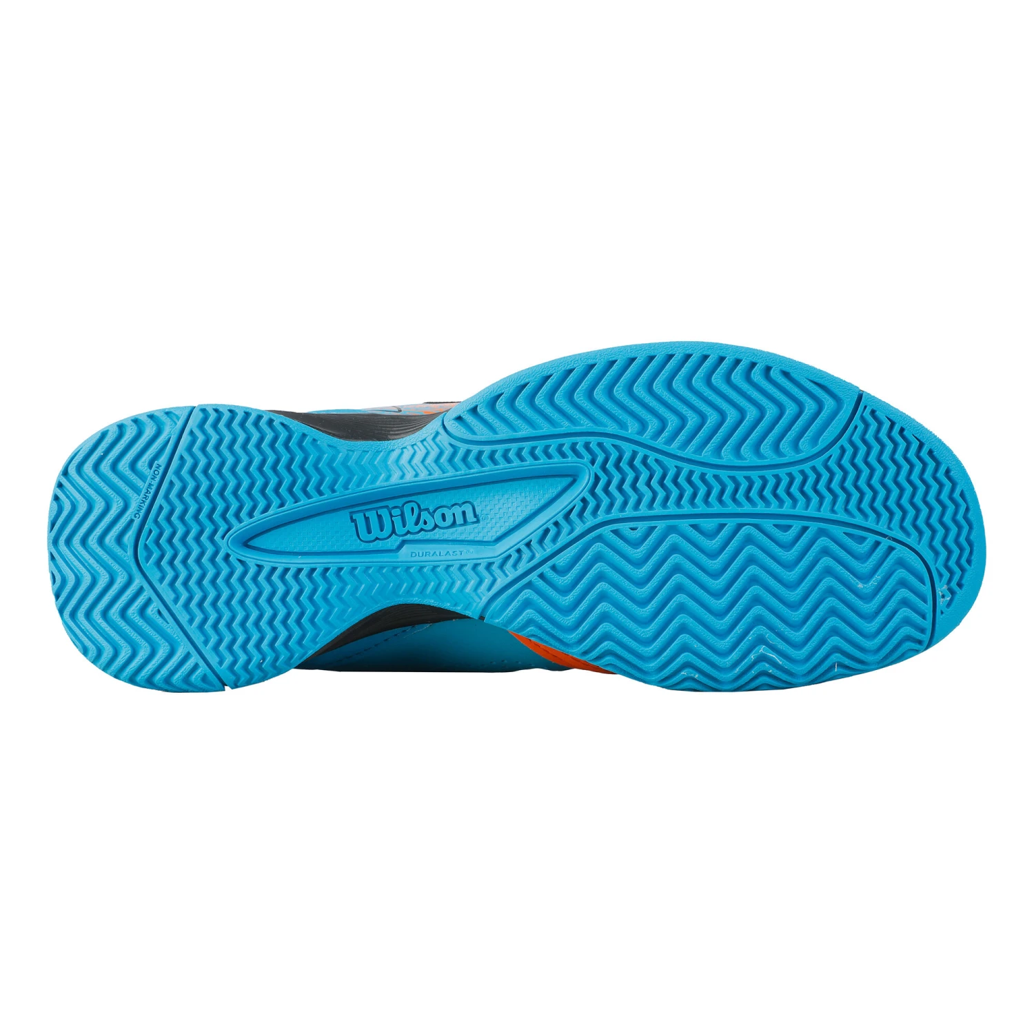 Wilson Kaos Bela Jr. Padel Shoe Kids - Orange, Turquoise - Image 3