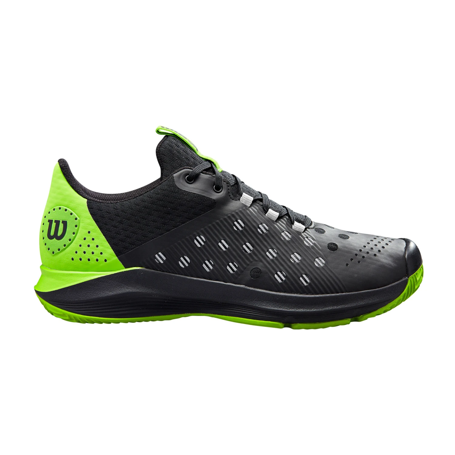 Wilson Hurakn Padel Shoe Men - Black, Neon Green