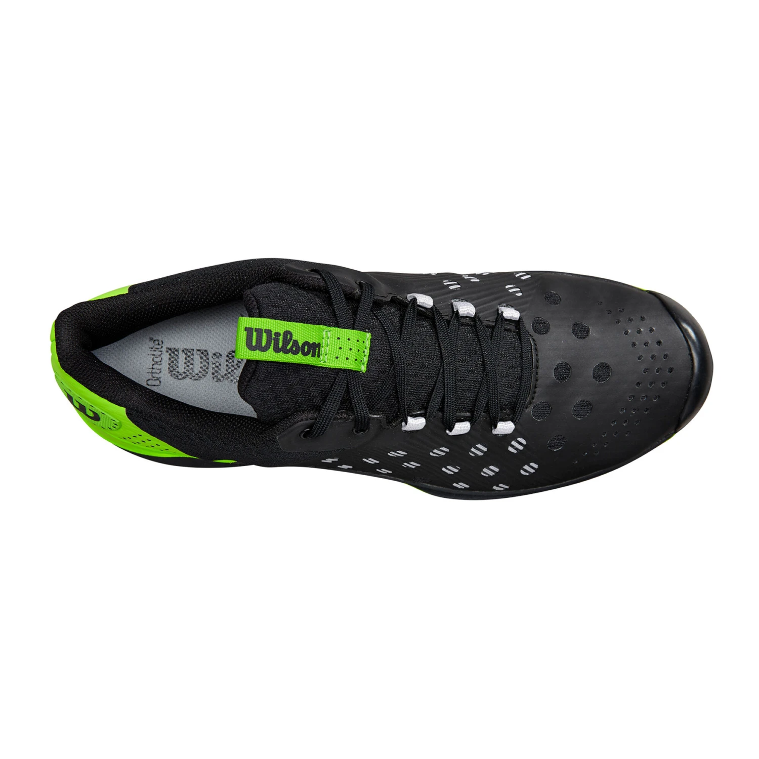 Wilson Hurakn Padel Shoe Men - Black, Neon Green - Image 3