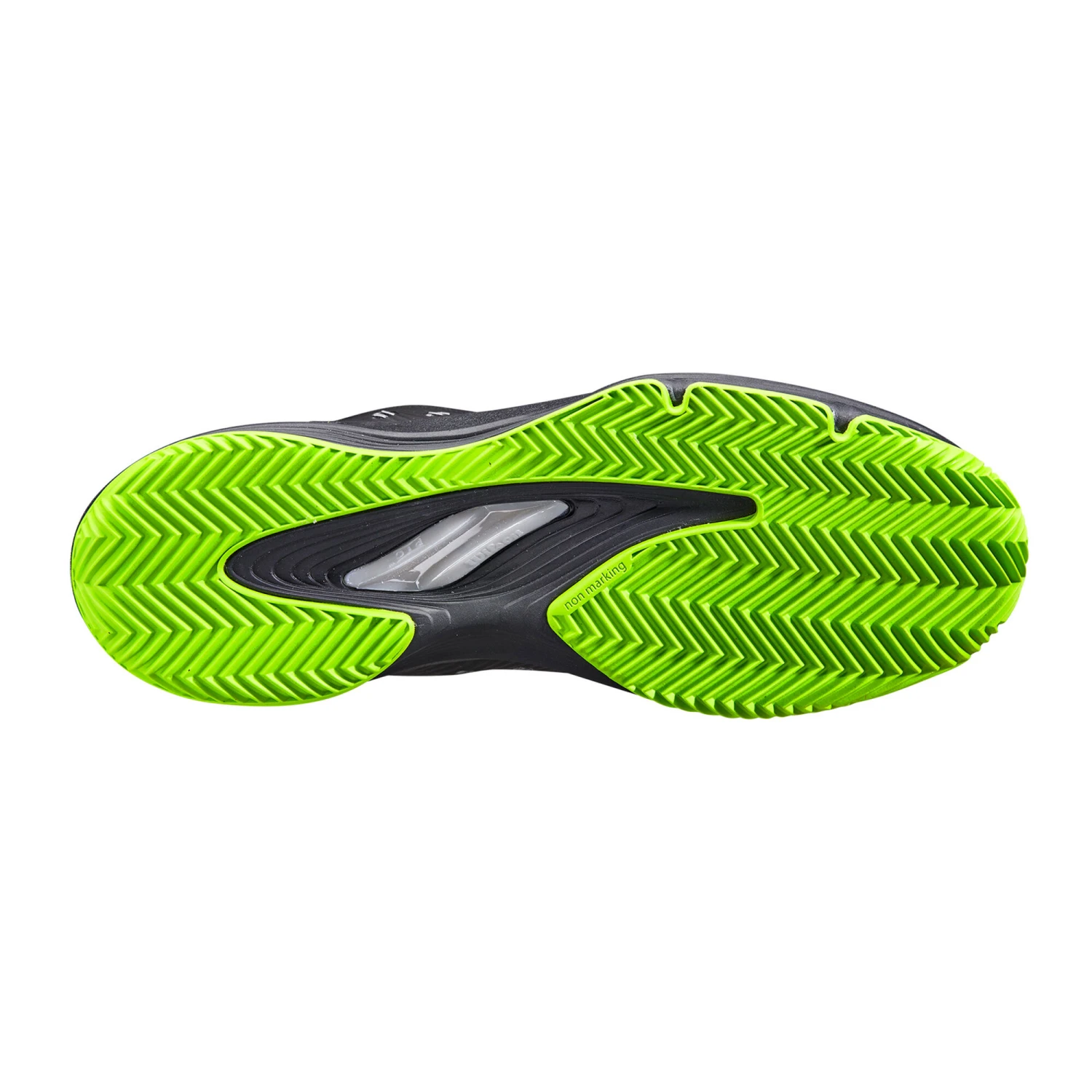 Wilson Hurakn Padel Shoe Men - Black, Neon Green - Image 5