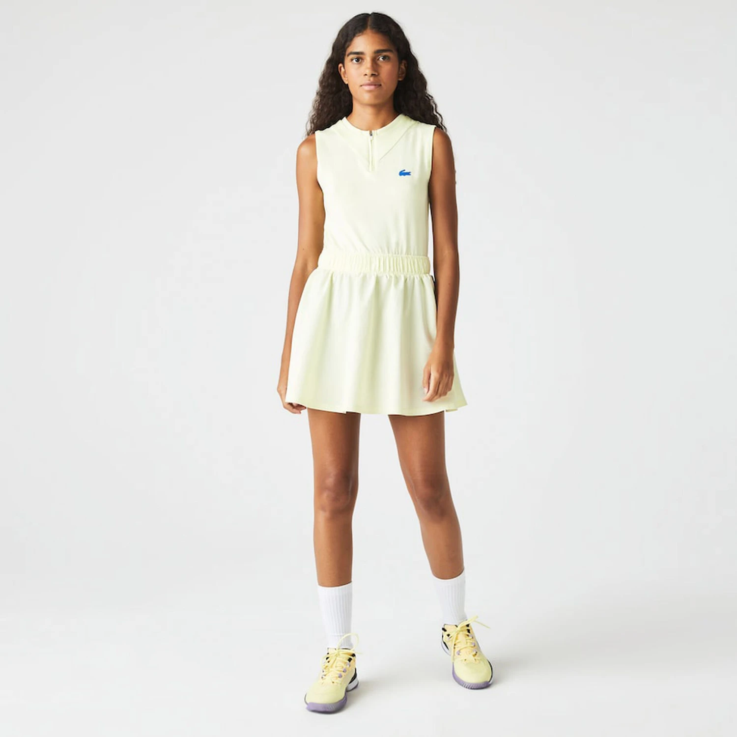 Lacoste Dress Women - Yellow, Violet - Image 5