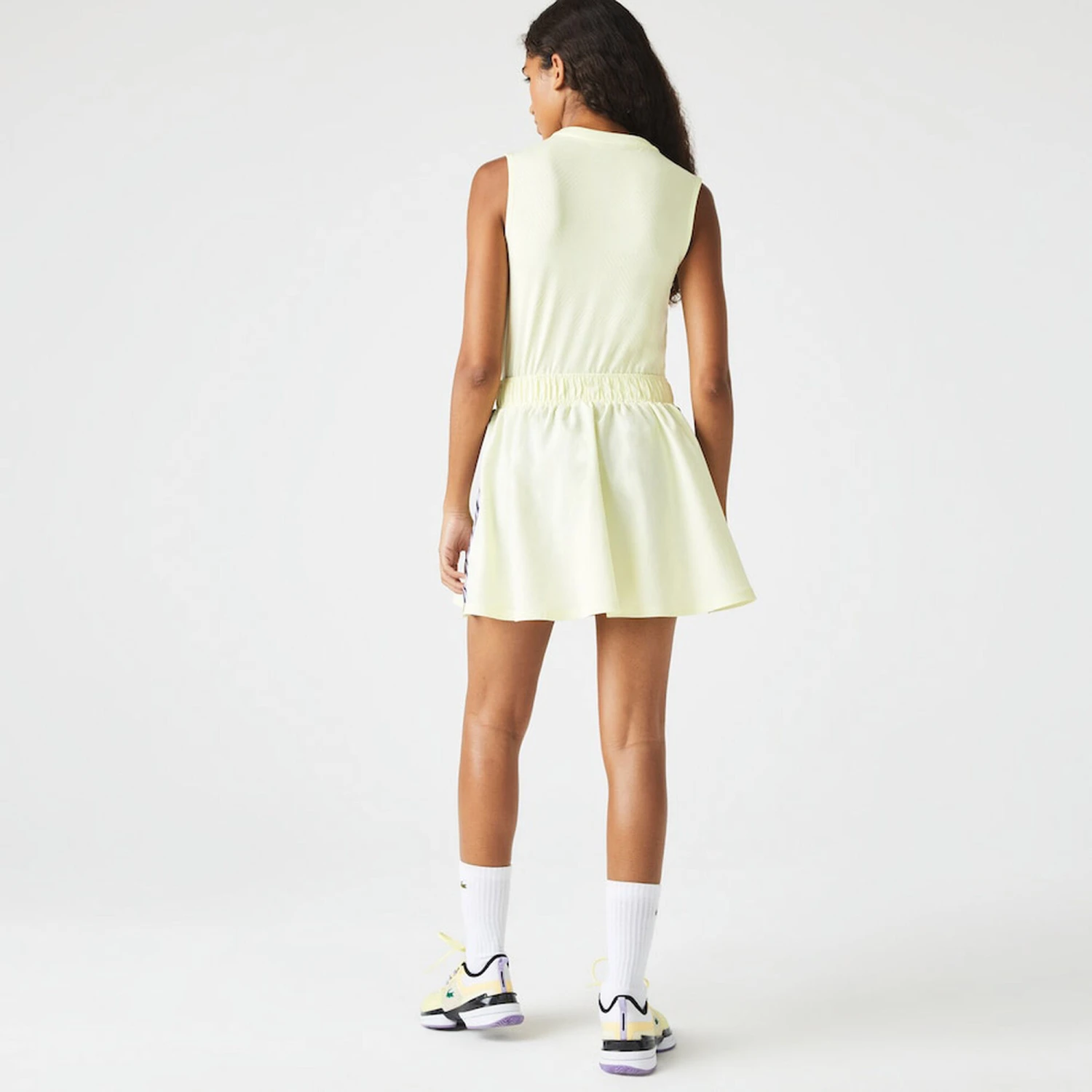 Lacoste Dress Women - Yellow, Violet - Image 6