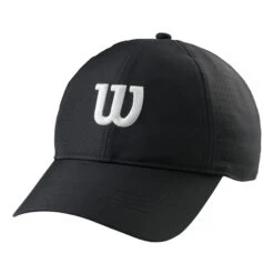 Wilson Ultralight Cap - Black, White