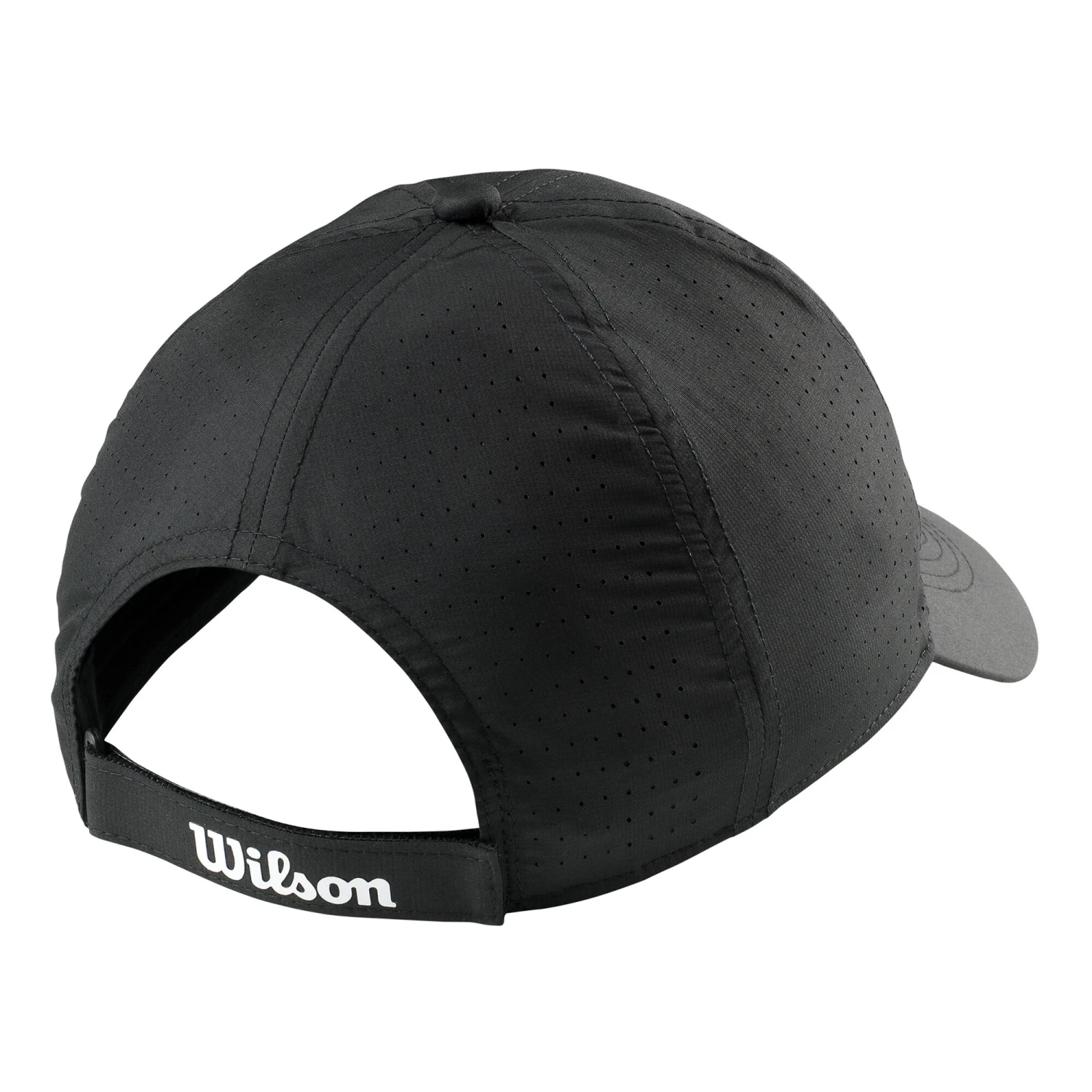 Wilson Ultralight Cap - Black, White - Image 2