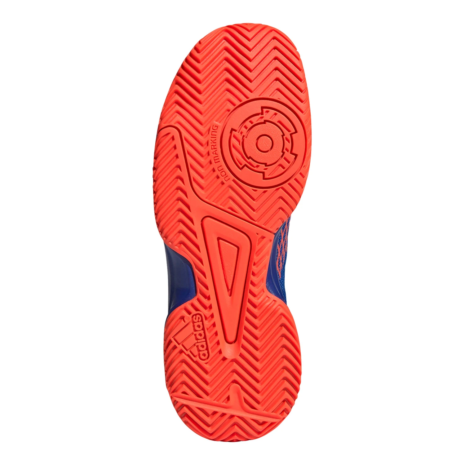 ADIDAS Phenom Junior All Court Shoe Kids - Blue, Orange - Image 5