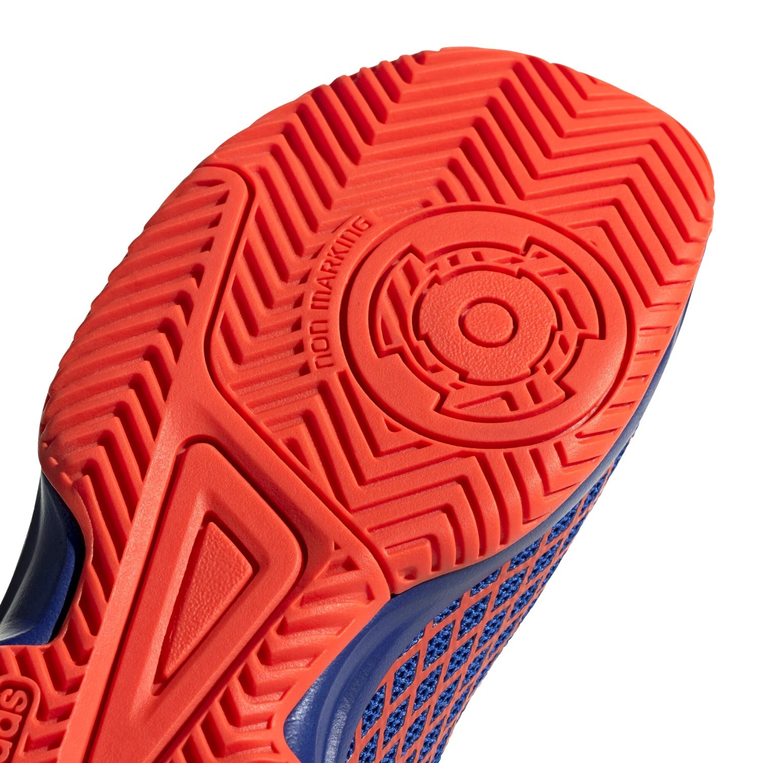 ADIDAS Phenom Junior All Court Shoe Kids - Blue, Orange - Image 9