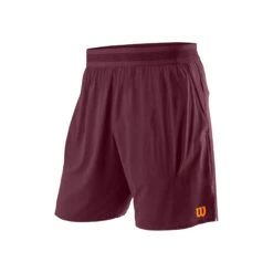 Wilson Kaos Mirage 7in Shorts Men - Berry, Orange