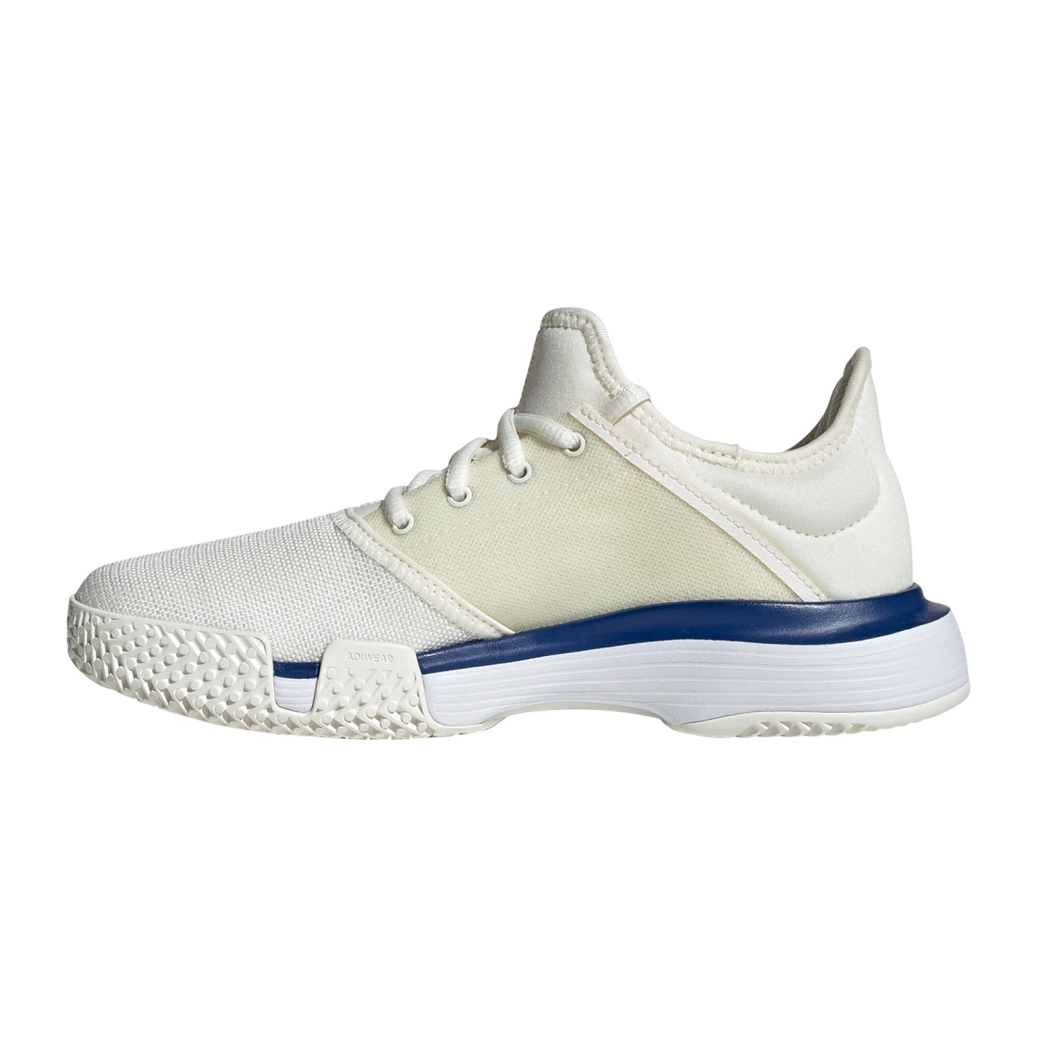 ADIDAS Sole Court All Court Shoe Kids - Cream, Blue - Image 2