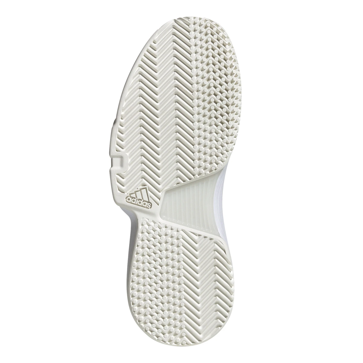 ADIDAS Sole Court All Court Shoe Kids - Cream, Blue - Image 5