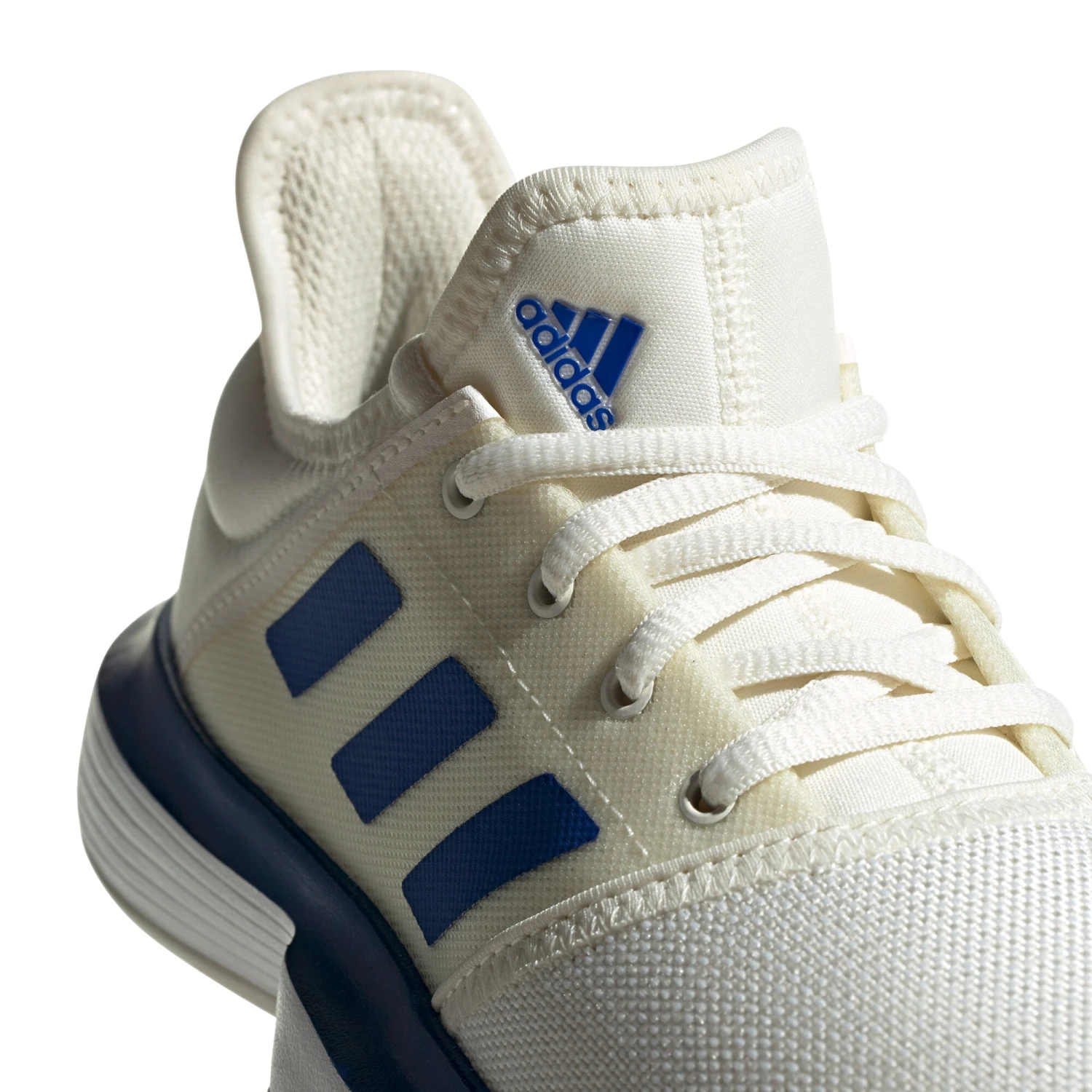 ADIDAS Sole Court All Court Shoe Kids - Cream, Blue - Image 8