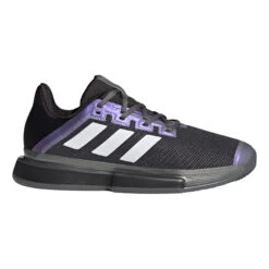 ADIDAS SoleMatch Bounce Clay Court Shoe Men - Black, Violet