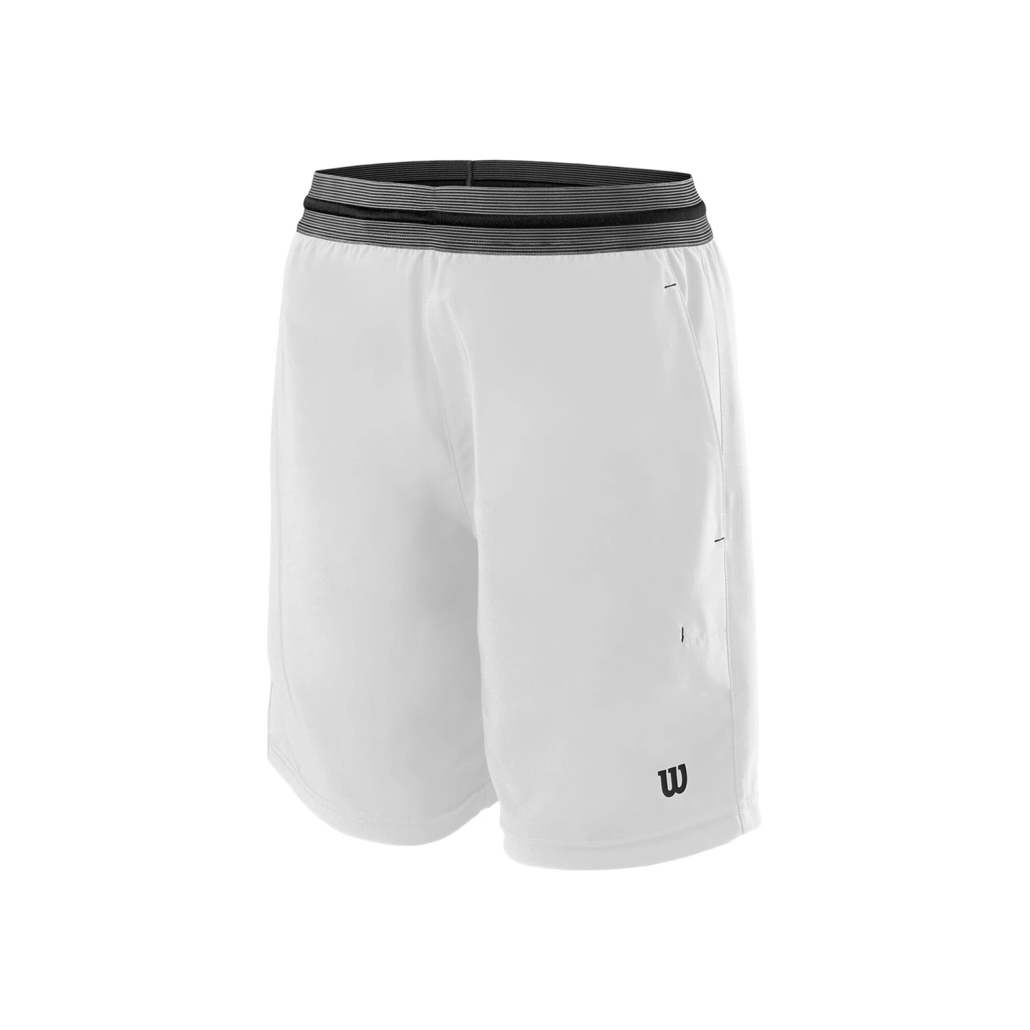 Wilson Competition 7 Shorts Boys - White, Grey