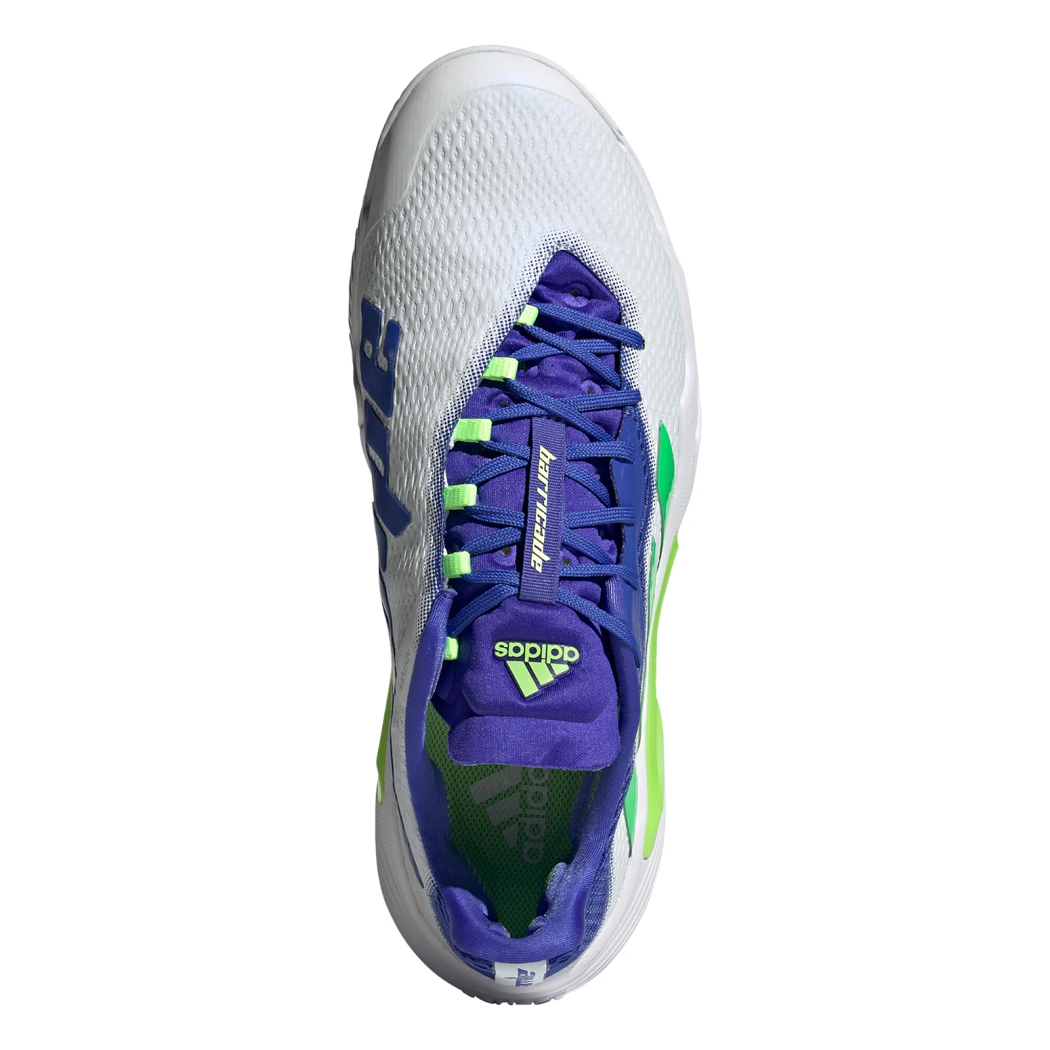 ADIDAS Barricade All Court Shoe Men - White, Blue - Image 3