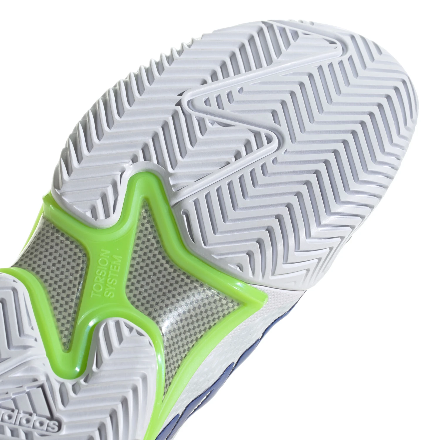 ADIDAS Barricade All Court Shoe Men - White, Blue - Image 5