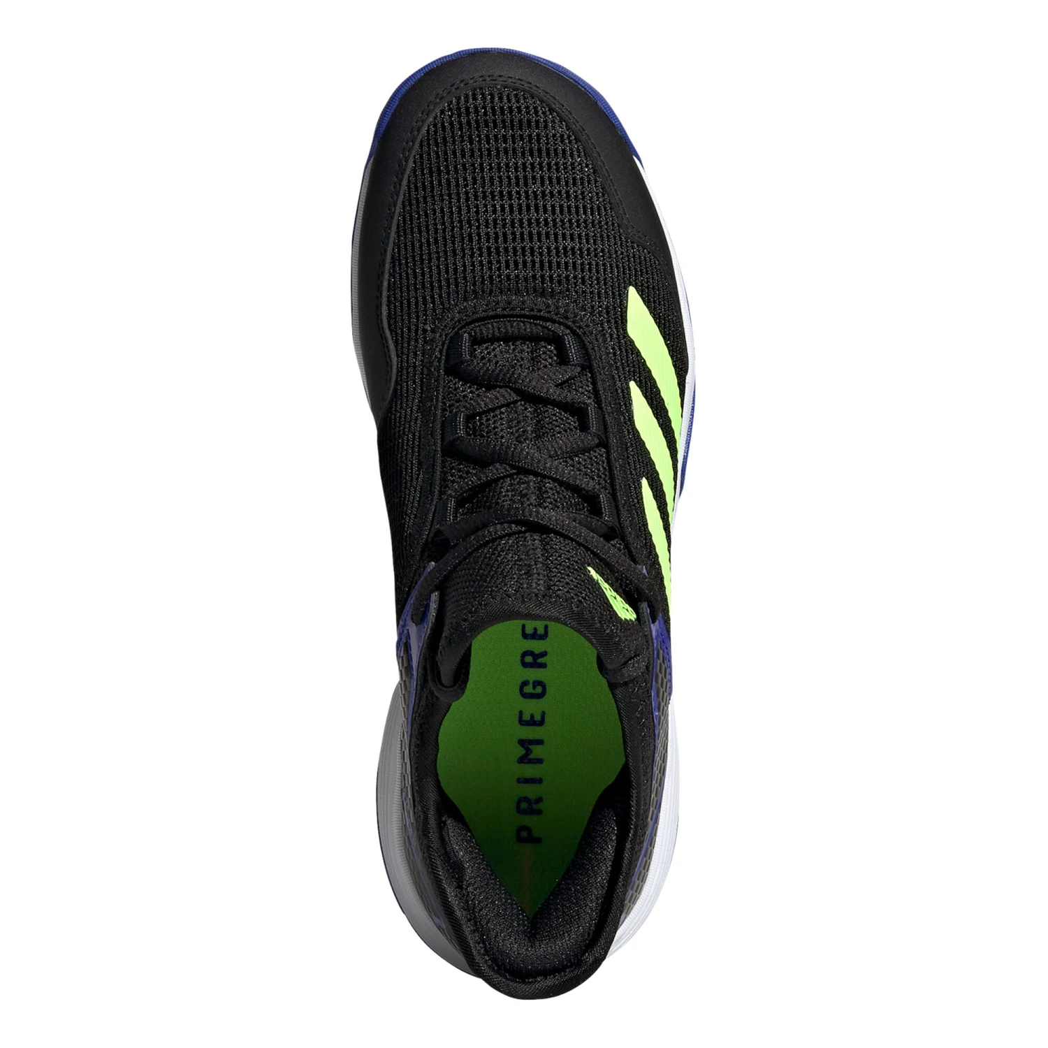 ADIDAS Ubersonic 4k All Court Shoe Kids - Black, Neon Green - Image 2