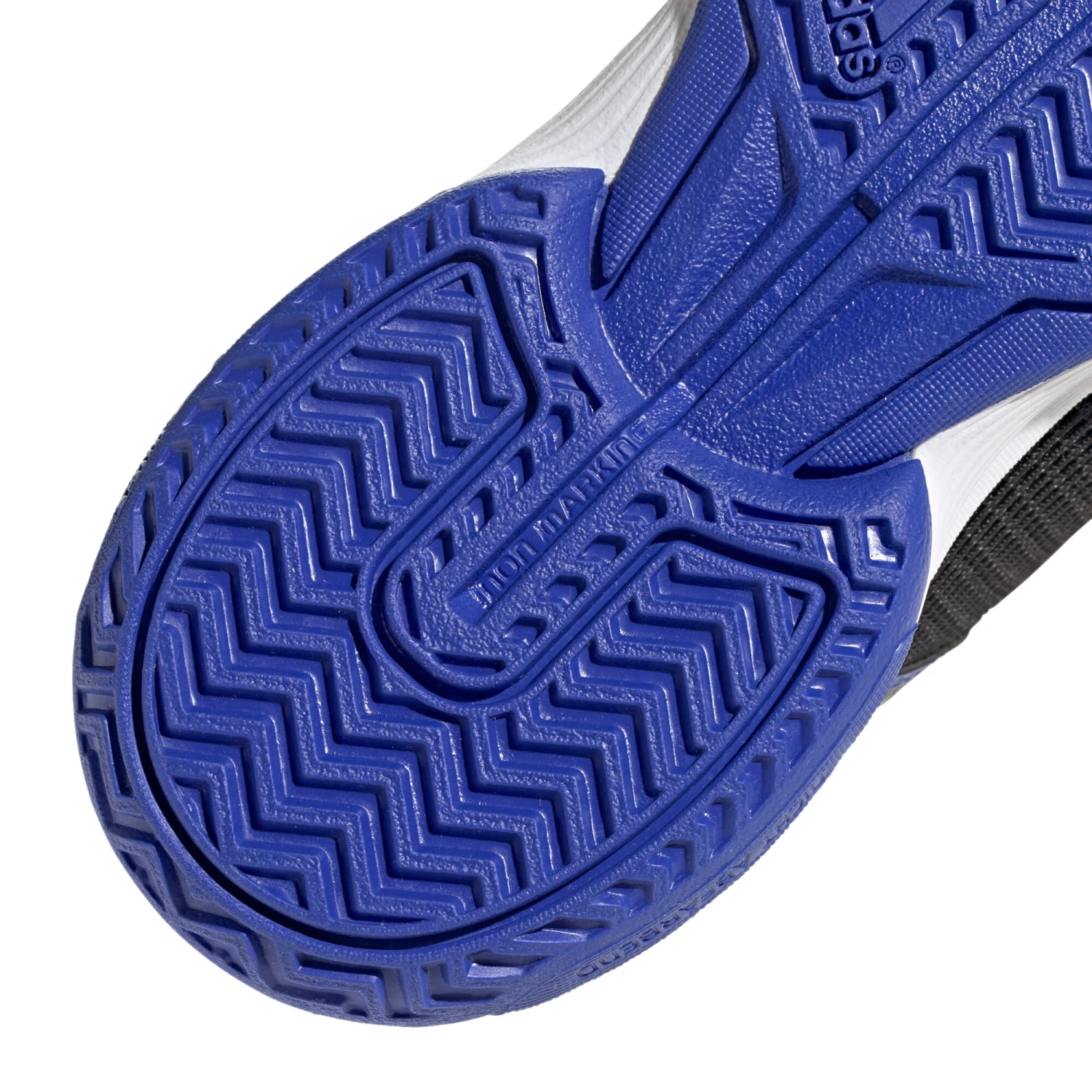 ADIDAS Ubersonic 4k All Court Shoe Kids - Black, Neon Green - Image 8