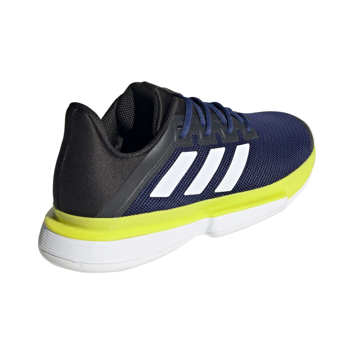 ADIDAS SoleMatch Bounce All Court Shoe Men - Blue, Yellow - Image 6