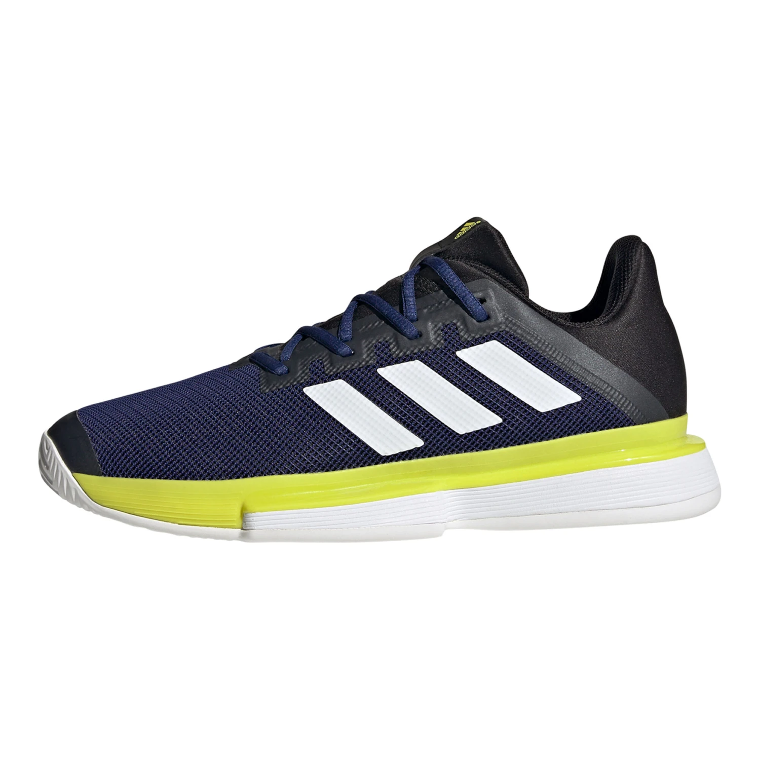 ADIDAS SoleMatch Bounce All Court Shoe Men - Blue, Yellow - Image 2