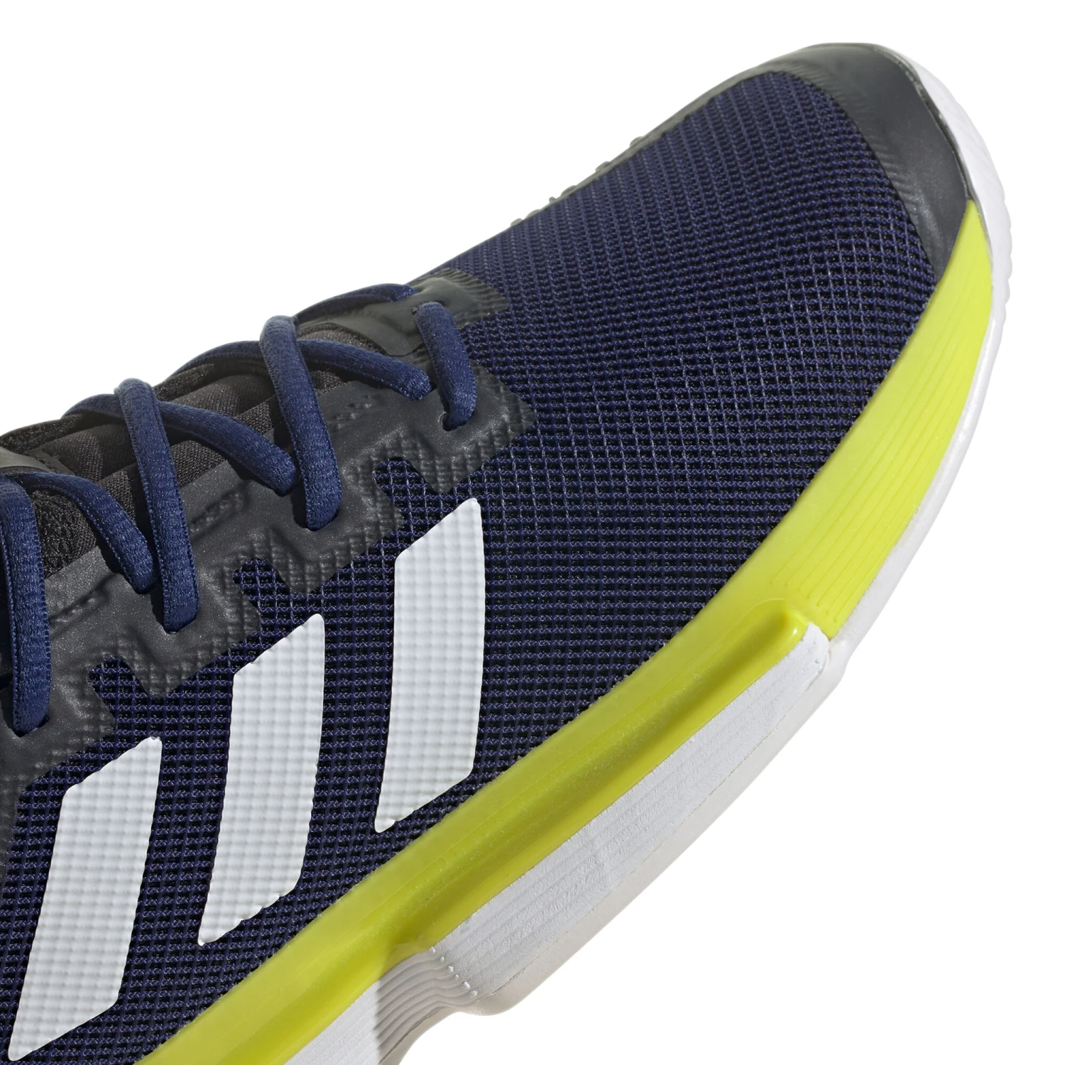 ADIDAS SoleMatch Bounce All Court Shoe Men - Blue, Yellow - Image 9