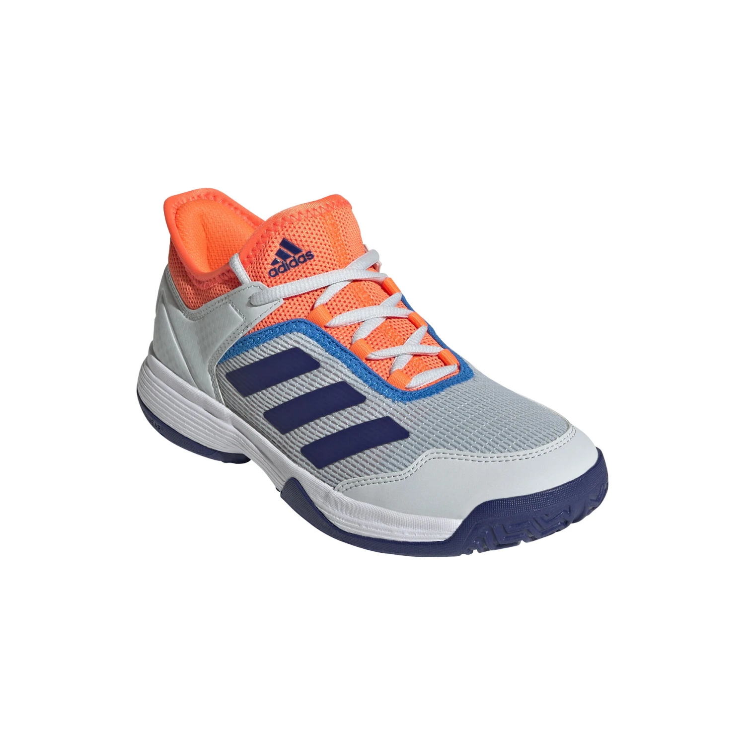ADIDAS Ubersonic 4 All Court Shoe Kids - White, Blue - Image 4