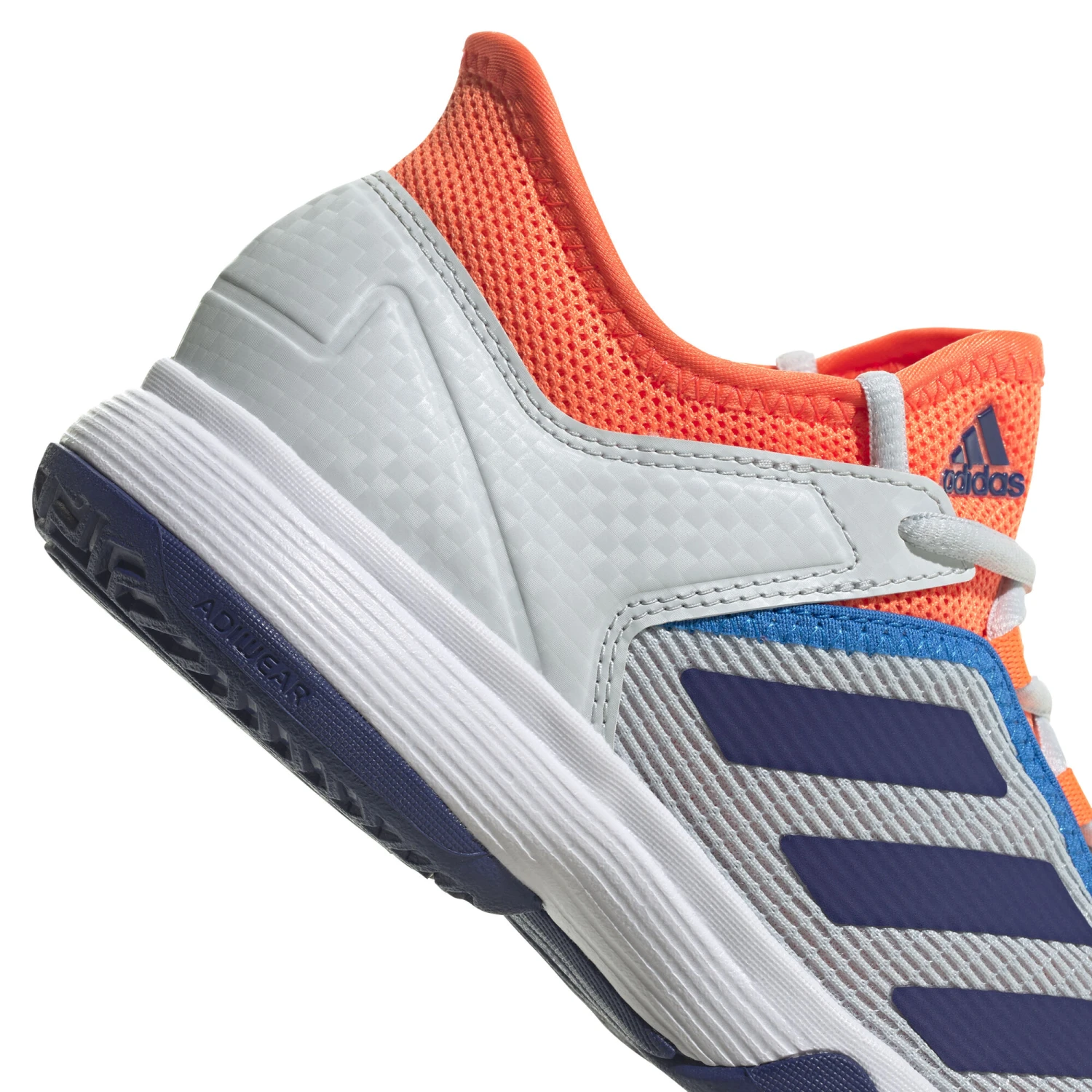 ADIDAS Ubersonic 4 All Court Shoe Kids - White, Blue - Image 8