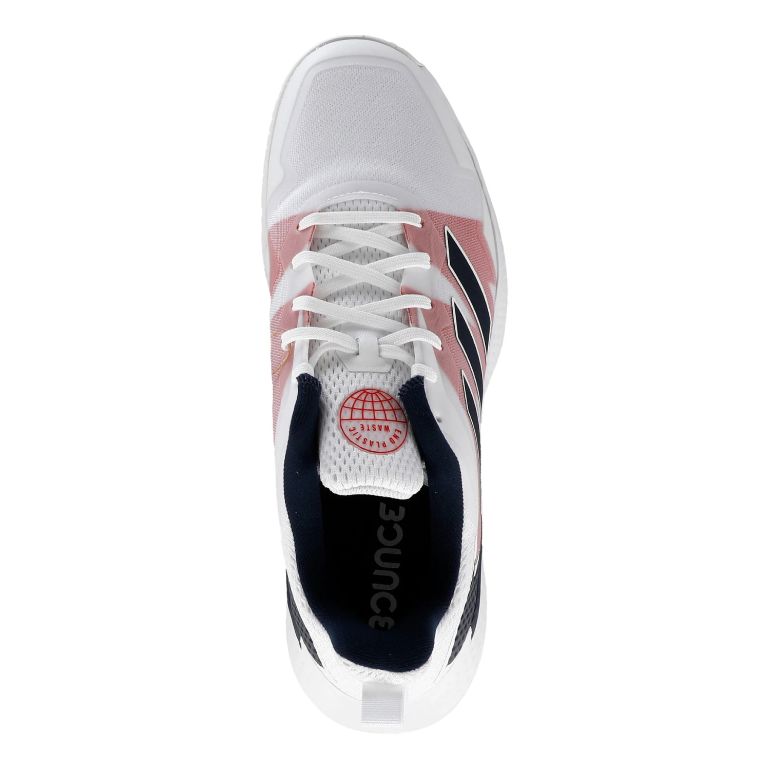 ADIDAS Defiant Speed OC Padel Shoe Men - White, Dark Blue - Image 3