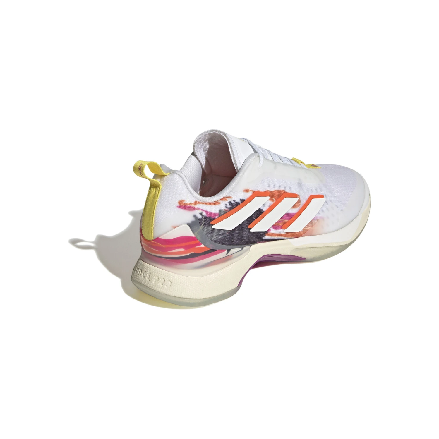 ADIDAS Avacourt All Court Shoe Women - White, Orange - Image 5