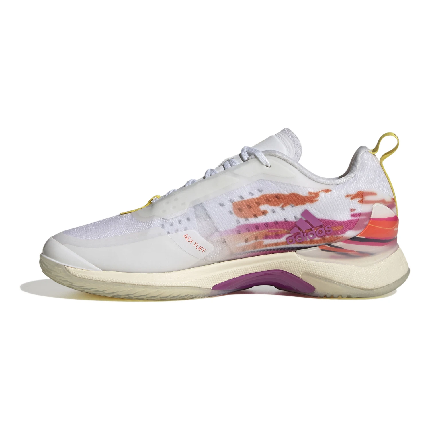 ADIDAS Avacourt All Court Shoe Women - White, Orange - Image 6