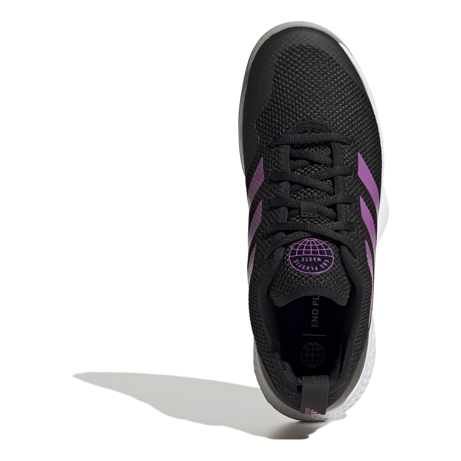 ADIDAS Courtflash All Court Shoe Women - Black, Violet - Image 2