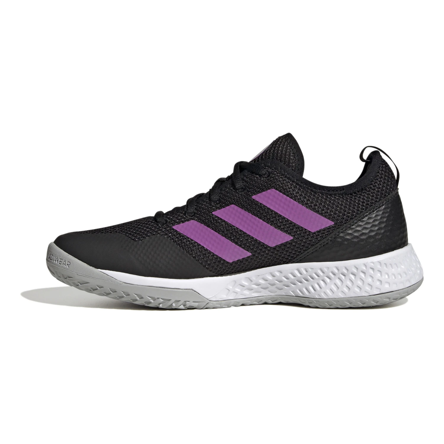 ADIDAS Courtflash All Court Shoe Women - Black, Violet - Image 6