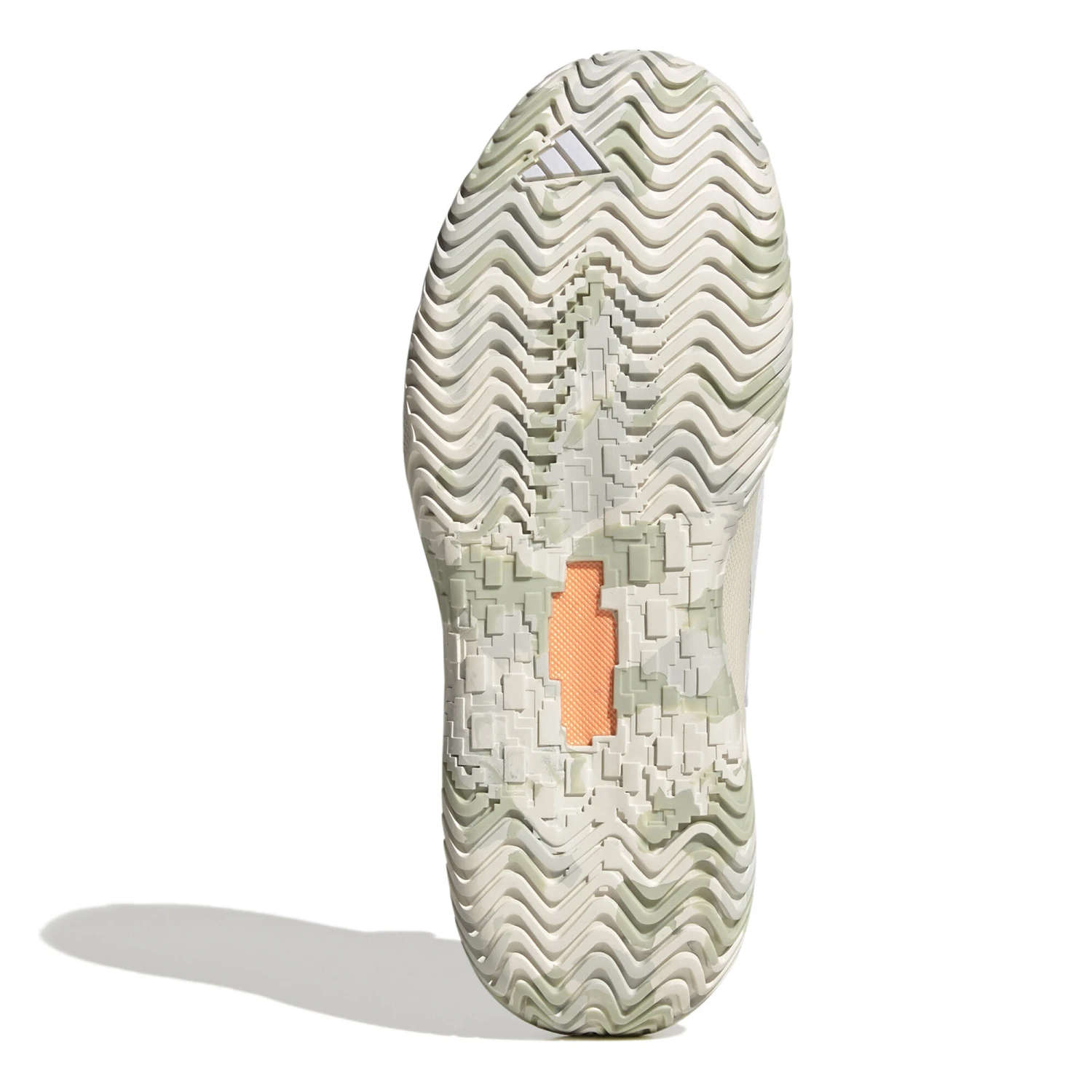 ADIDAS SoleMatch Control All Court Shoe Women - White, Orange - Image 5