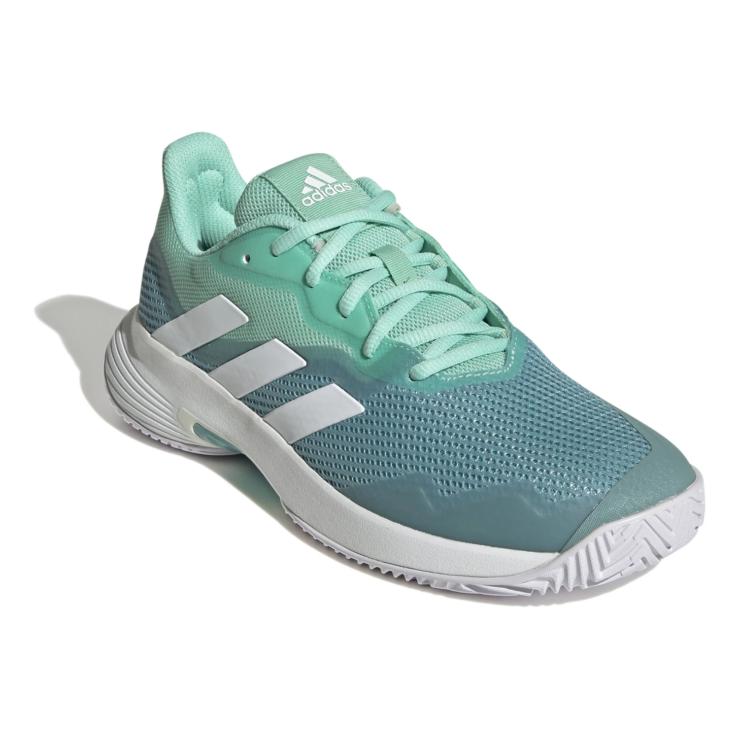 ADIDAS CourtJam Control All Court Shoe Women - Green, White - Image 3